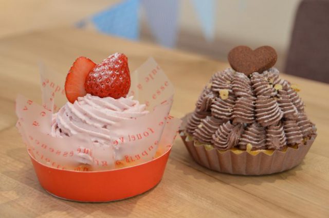 8日発売の「苺モンブラン」と「チョコモンブラン」