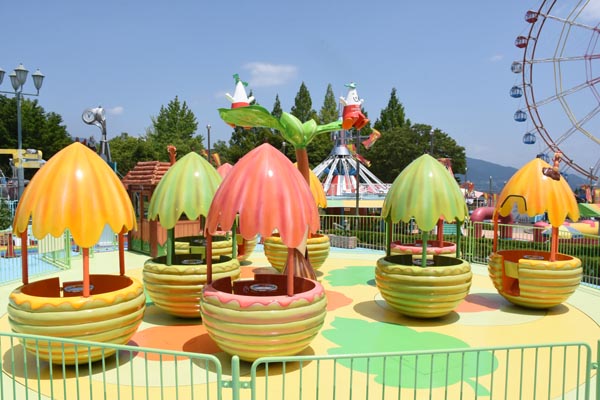 ドングリ型ティーカップ スカイランドパークに新遊具 渋川 きたかんナビ