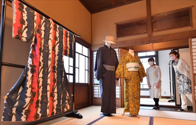 併用絣 シックな魅力 伊勢崎で銘仙特別展 | きたかんナビ 